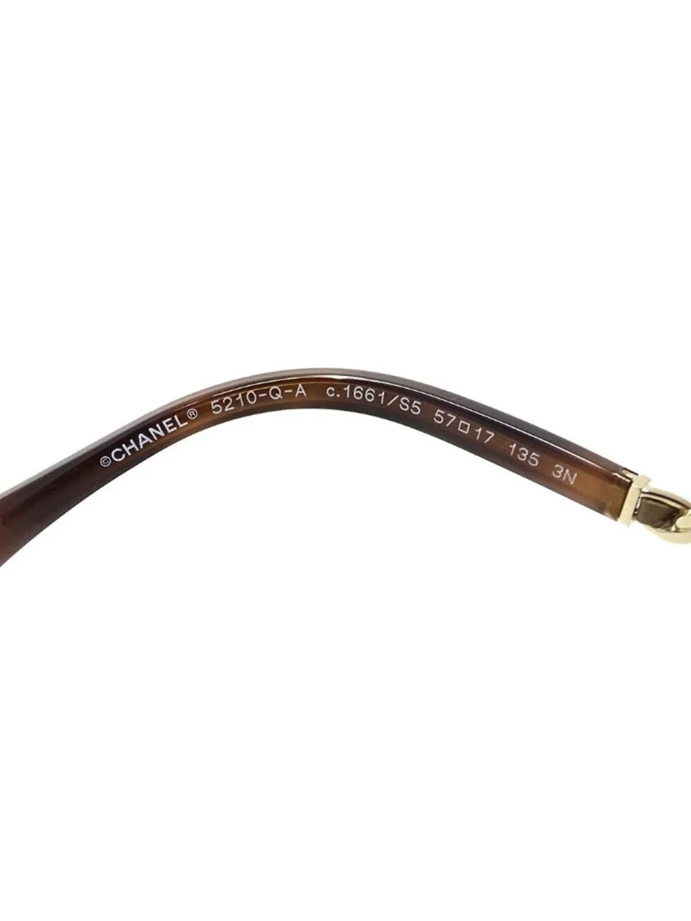 Chanel Sunglasses Brown Gradient CC Logo Eyewear
